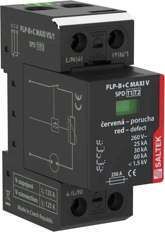 Zvodič prepätia SALTEK FLP B+C MAXI V/1 S