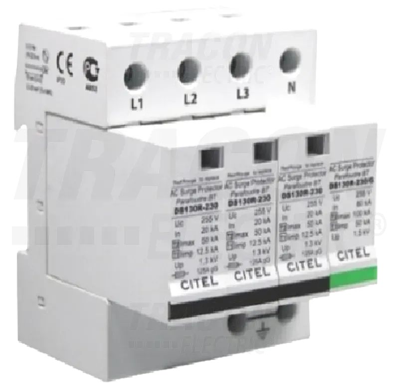Zvodič prepätia typ 1+2 12,5kA 3P+NPE - DS 134 RS-230/G