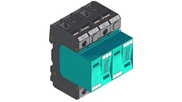 Prepäťová ochrana KIWA PO I 2 LCF 50kA 280V/25kA