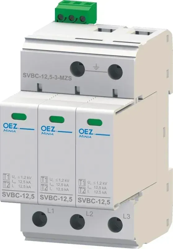 Zvodič prepätia OEZ B+C 3p SVBC-12,5-3-MZ