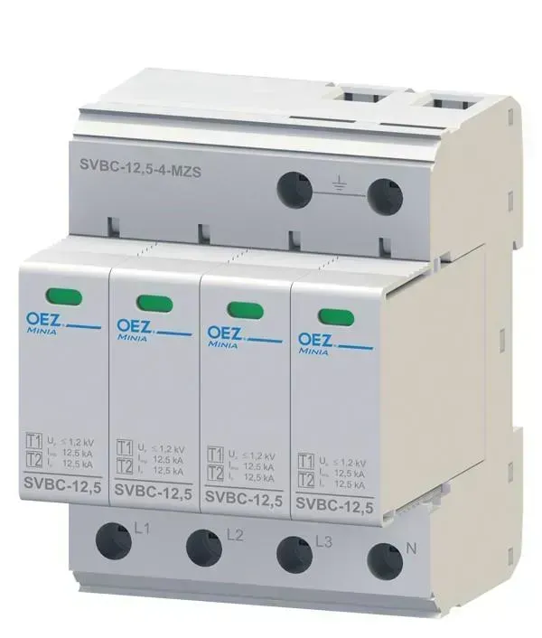 Zvodič prepätia OEZ B+C 4p SVBC-12,5-4-MZ