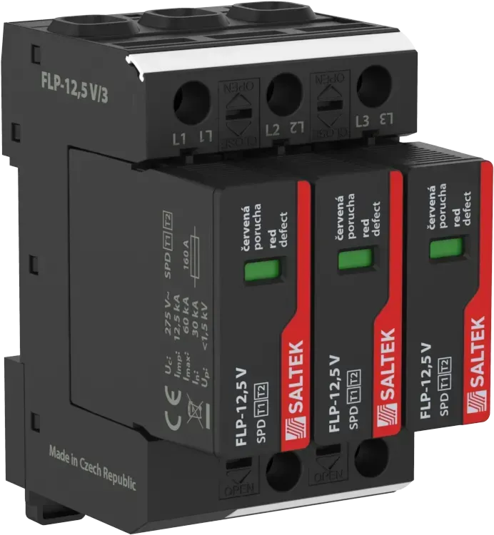 Zvodič prepätia SALTEK FLP-12,5 V/3 3P