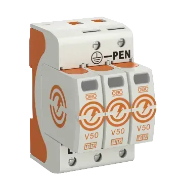 Zvodič prepätia OBO B+C 3p V50-3 280V
