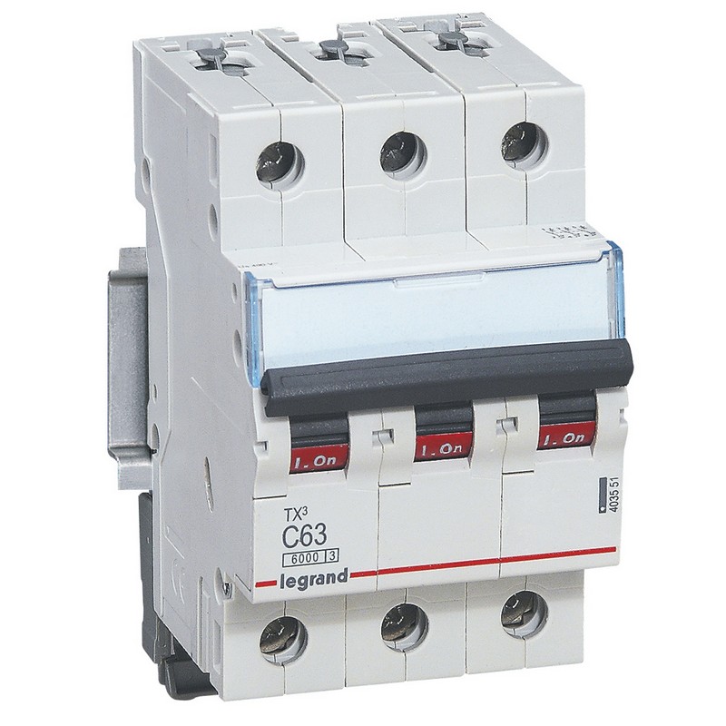 Istič 3TX3 6kA 63A C/3P
