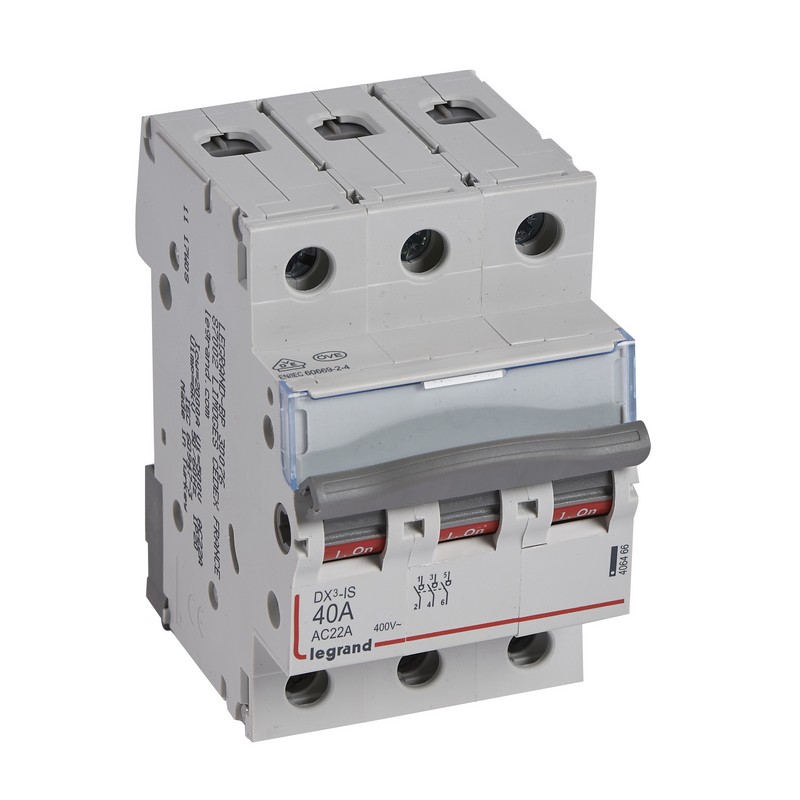 Vypínač DX3 IS 3P 40A