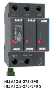 Zvodič prepätia HAKEL HLSA 12,5-275 3+0 M