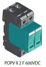 Prepäťová ochrana KIWA POPV II 2 F 600 V DC U