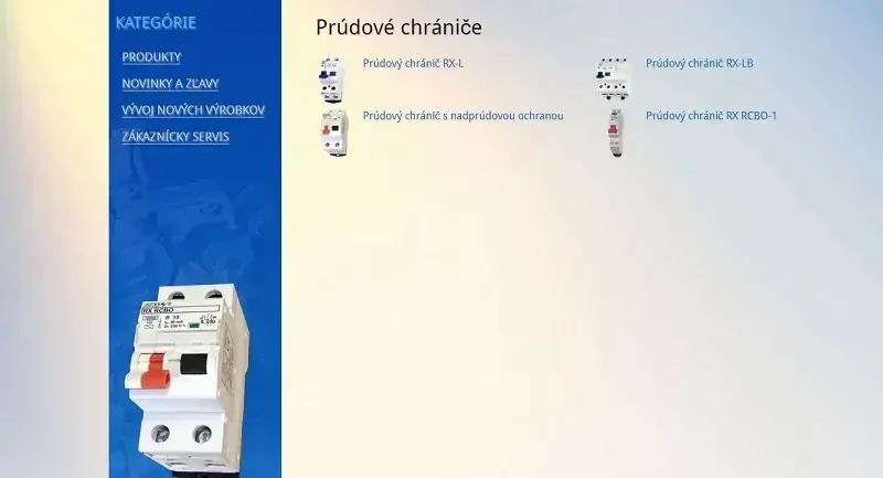 Prúdový chránič HESS RX L 4P/ 0 až 25 A/30 mA typ A