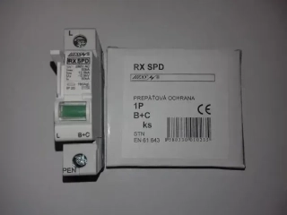 Zvodič prepätia HESS RX SPD B+C/1P