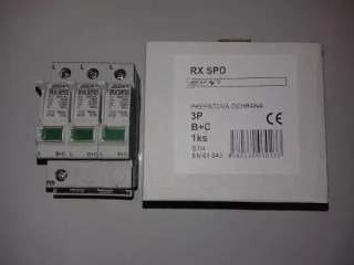 Zvodič prepätia HESS RX SPD B+C/3P