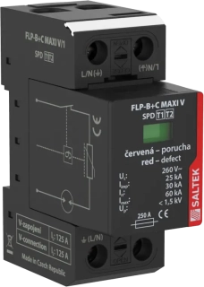 Zvodič prepätia SALTEK FLP B+C MAXI V/1