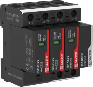 Zvodič prepätia SALTEK FLP- 12,5 V/3+1 S