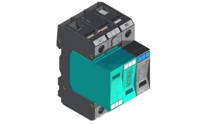 Prepäťová ochrana KIWA PO I 1+1m LCF 50kA 280V/25kA