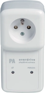 Zásuvkový adaptér s prepäťovou ochranou s vf filtrom  PA-OVERDRIVE F16