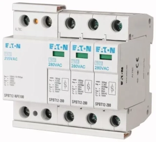 Zvodič prepätia EATON B+C 3p+N SPBT 12-280/3+NPE