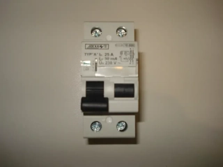 Prúdový chránič HESS RX 2P/25A/10kA/ 30 mA typ A