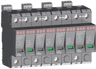 Prepäťová ochrana KIWA POm I 4 R LCF 100 280V/25kA