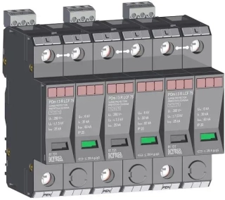Prepäťová ochrana KIWA POm I 3 R LCF 75 280V/25kA