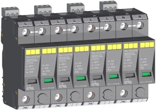 Prepäťová ochrana KIWA POm I 4 R LCF 120 280V/30kA