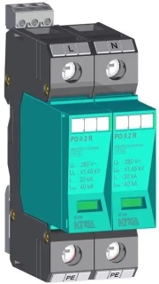 Prepäťová ochrana KIWA PO II 2 R 280V/40kA