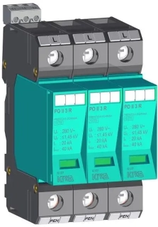 Prepäťová ochrana KIWA PO II 3 R 280V/40kA