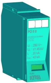 Prepäťová ochrana KIWA PO II 0 280V/40kA