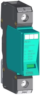 Prepäťová ochrana KIWA PO II 1 EWS 280V/40kA