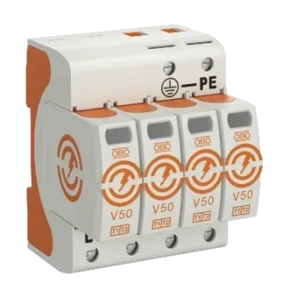 Zvodič prepätia OBO B+C 4p V50-4 280V