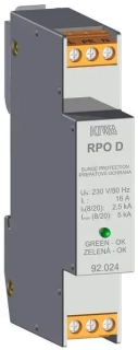 Prepäťová ochrana KIWA RPO D 230V bez VF filtra