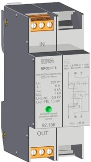 Prepäťová ochrana KIWA RPOD F 6,92.136-tr.3(D)